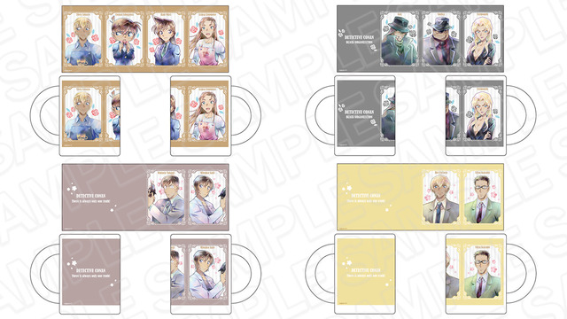 名探偵コナン」降谷零、風見裕也らがラインナップ！ 花のモチーフが