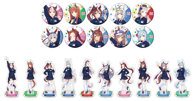 ウマ娘」ゴルシの焼きそば、タマのたこ焼き、テイオーのはちみ