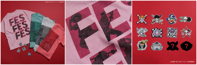 ONE PIECE FILM RED」ウタのスカジャン、麦わらの一味ワッペン付T