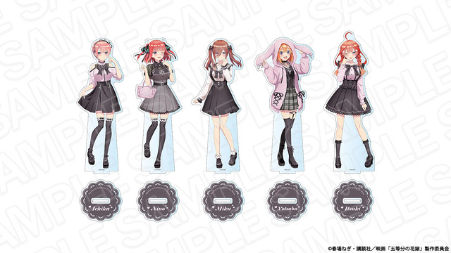 五等分の花嫁」POP UP STORE開催！ “Kawaii ver.”や“SUMMER ver.”の五