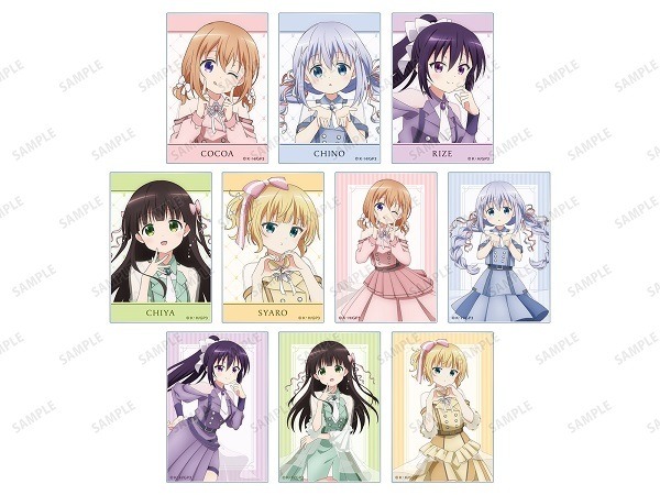 ご注文はうさぎですか？」ココア、チノ、リゼたちがアイドル制服姿に