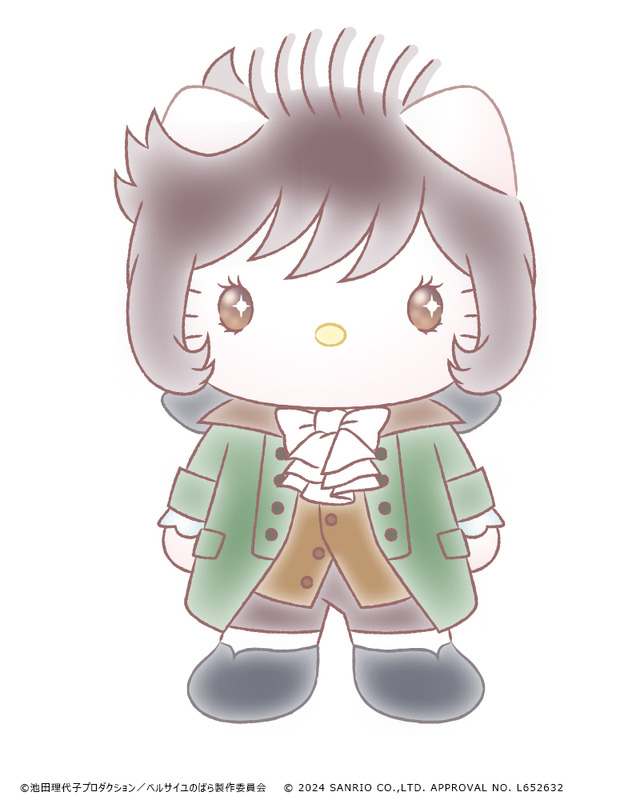 ベルばら×サンリオ」キティがオスカル、マイメロがアントワネットに