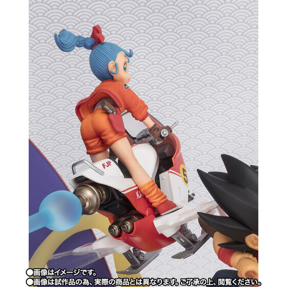 ドラゴンボール」孫悟空＆ブルマが1984年からフィギュアになって帰っ