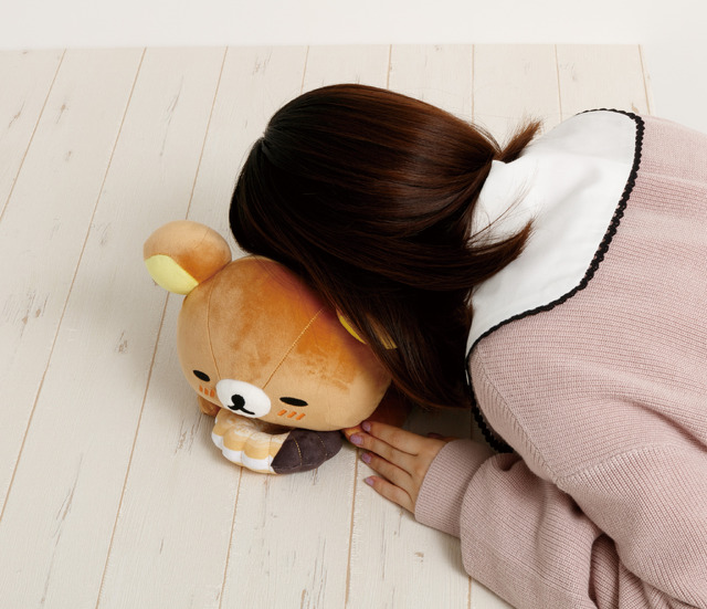 リラックマがポン・デ・リングに!? ミスドと夢のコラボ♪ ぬいぐるみ