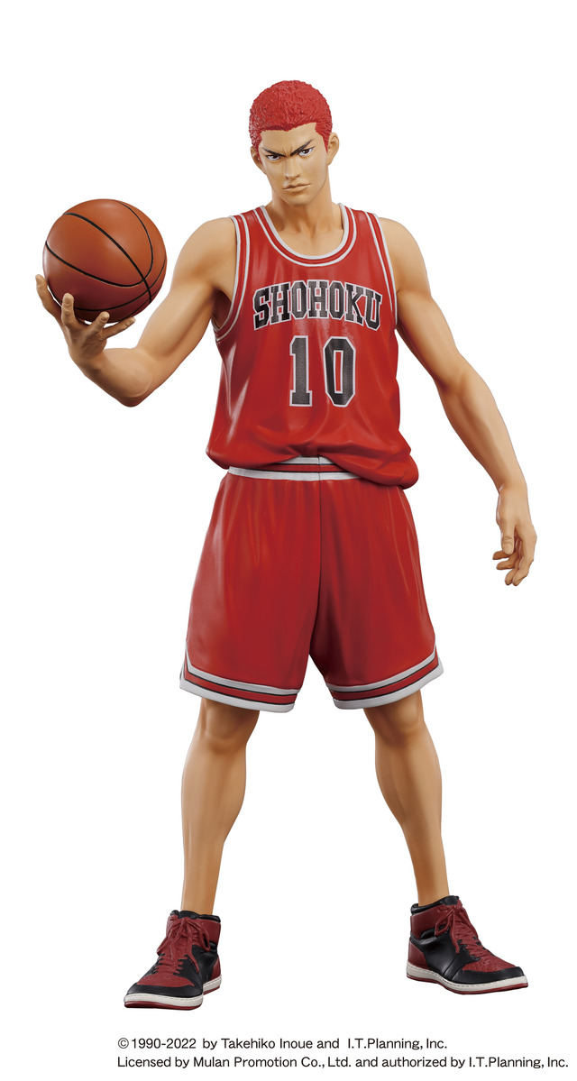 SLAM DUNK」桜木花道ら湘北高校バスケ部のフィギュアが再販
