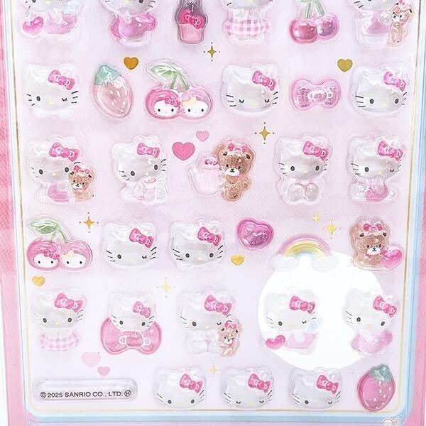 サンリオ」キティやマイメロの“ボンボンドロップシール”もカワイイ