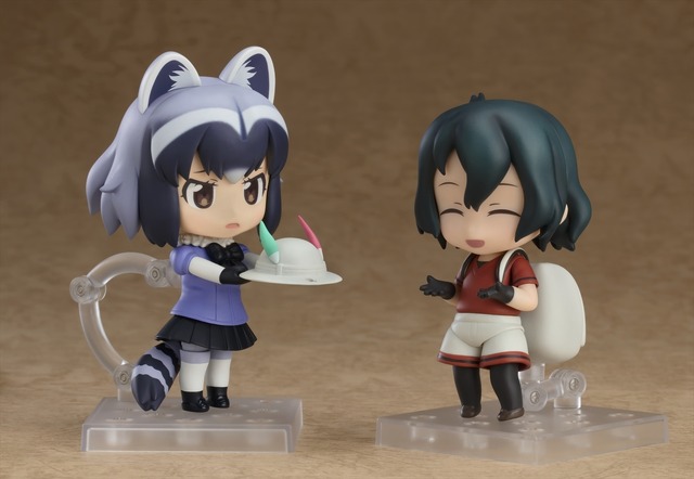 けものフレンズ」アライさん、ねんどろいど化なのだ！ かばんちゃんと