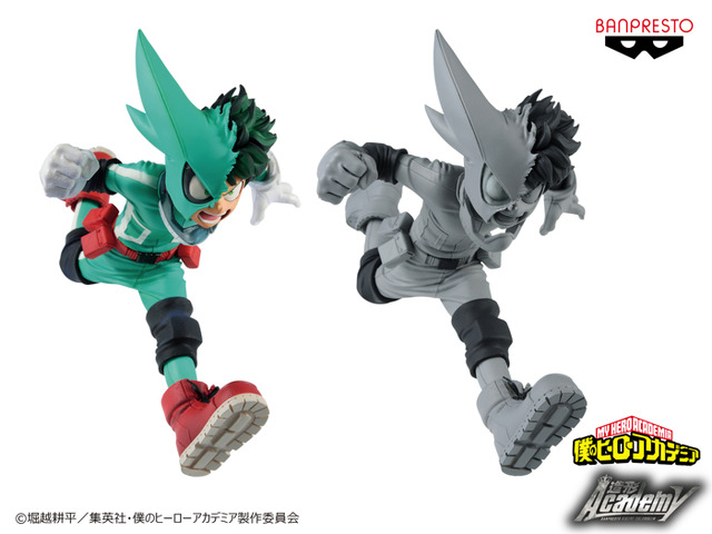 ヒロアカ」緑谷出久、死柄木弔、爆豪勝己たちのプライズフィギュア登場