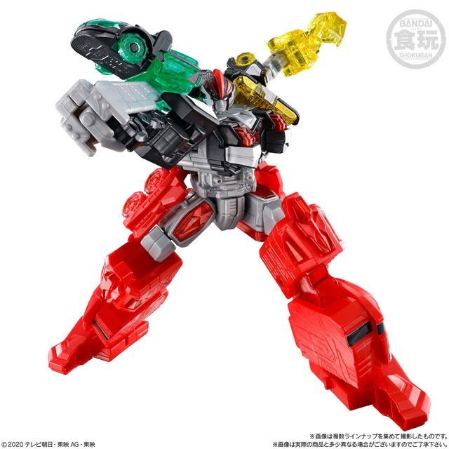 魔進戦隊キラメイジャー」合体ロボ“キラメイジン”がボリューム感ある食