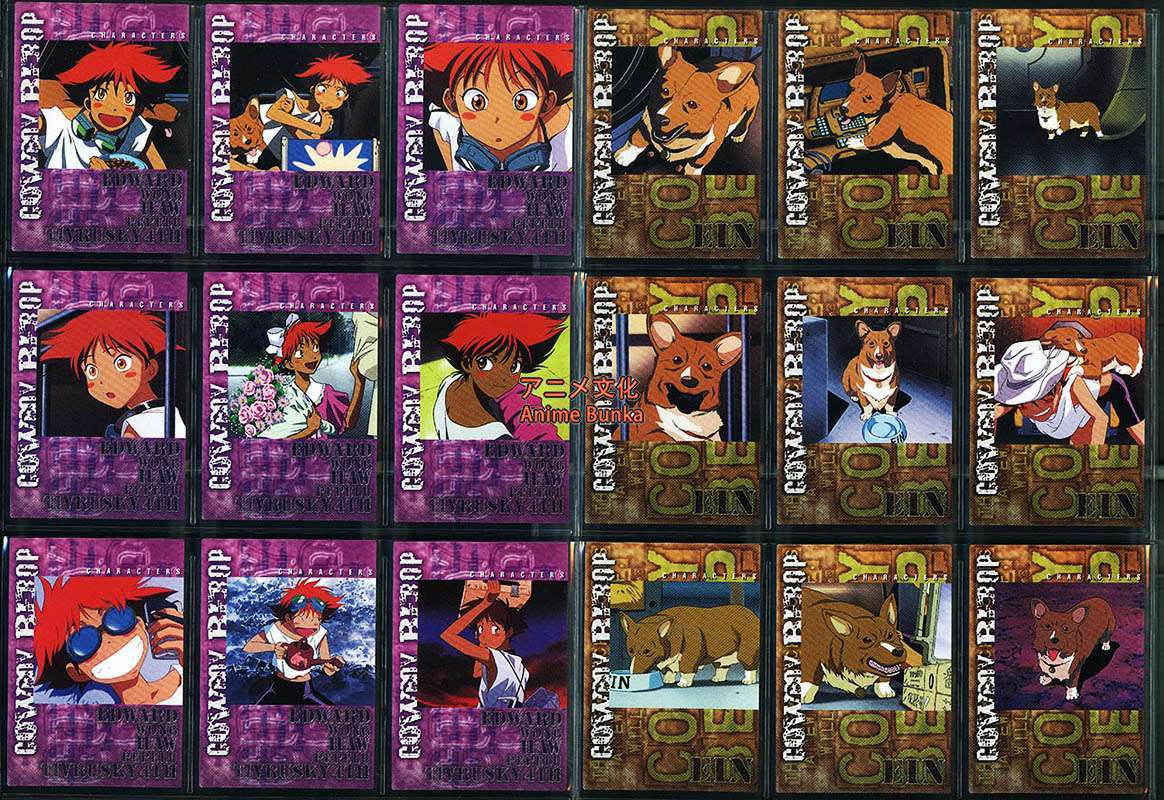 Cowboy Bebop Carddass Masters complete collection - Animebunka
