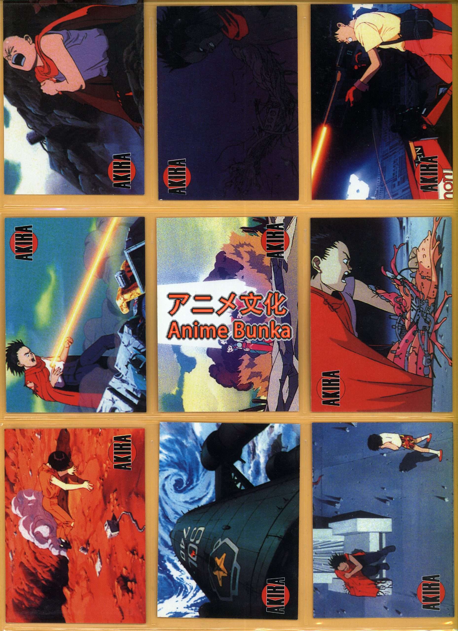 Akira アキラ USA Trading cards 1994 - Animebunka
