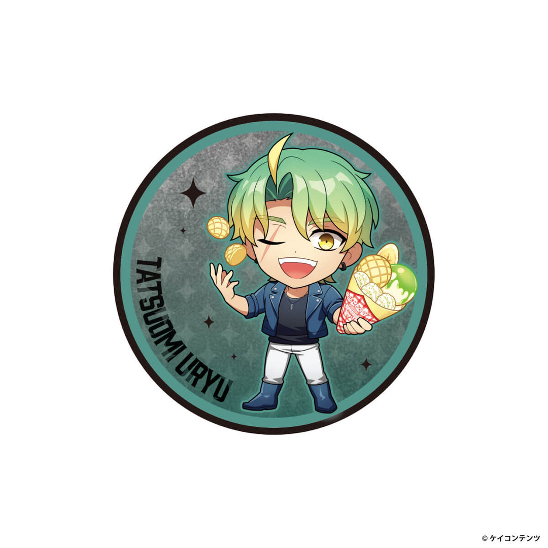 ヒューマンバグ大学】ランダム缶バッジ（マリオンクレープコラボ