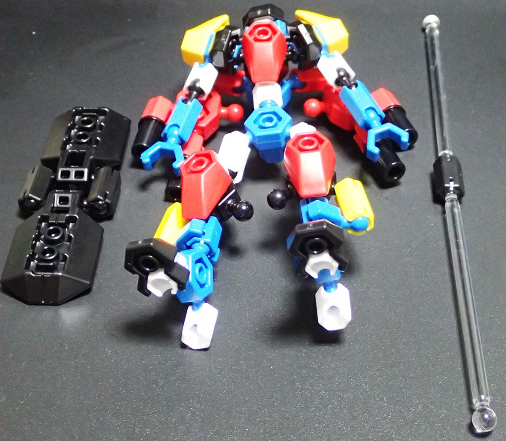 アソブロック メカニックロボ カラー AB-01 レビュー :: ASOBLOCK GENE