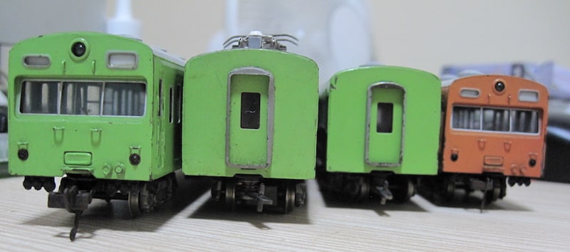 超古！オールドなカツミ国鉄103系 入線 | あそぶログ！