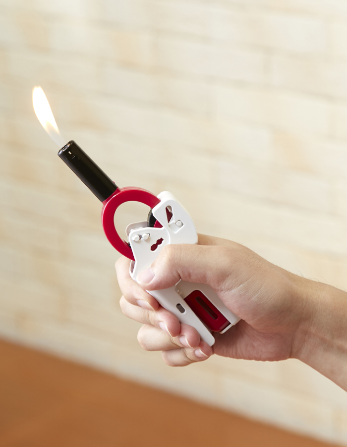 AFL-09】軽着火ライター補助具CKM－Ⅱ - 旭電機化成㈱ 公式HP