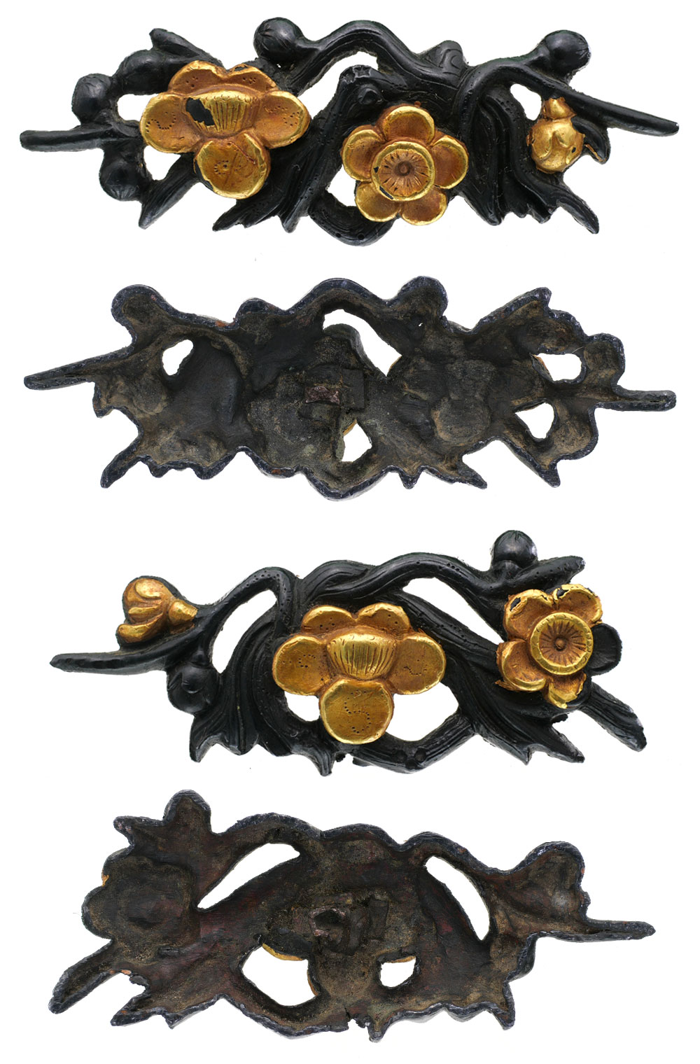 梅樹図（無銘・古金工） - あさひ刀剣