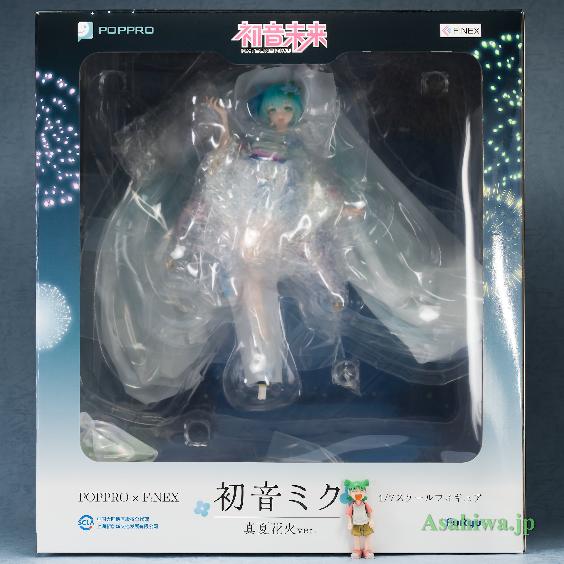 フリュー POPPRO × F:NEX 初音ミク 真夏花火Ver. よつばとフィギュア