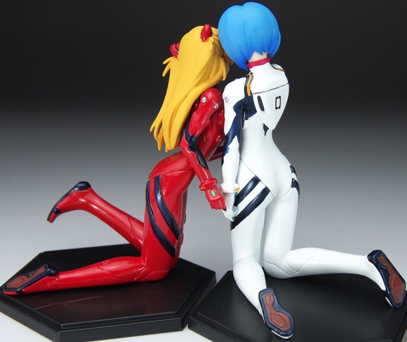 綾波レイ＆アスカフィギュアプラグスーツVer.3新世紀エヴァンゲリオン