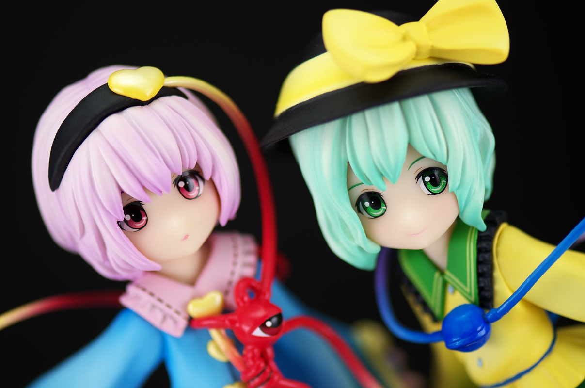 古明地さとり＆こいしラブハートVer.東方Project/よつばとフィギュア