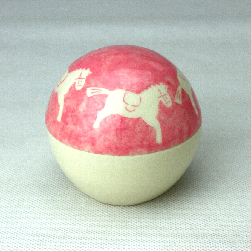 ボンボニエール メリーゴーランド (ピンク)｜WEBカタログ｜あさか野窯