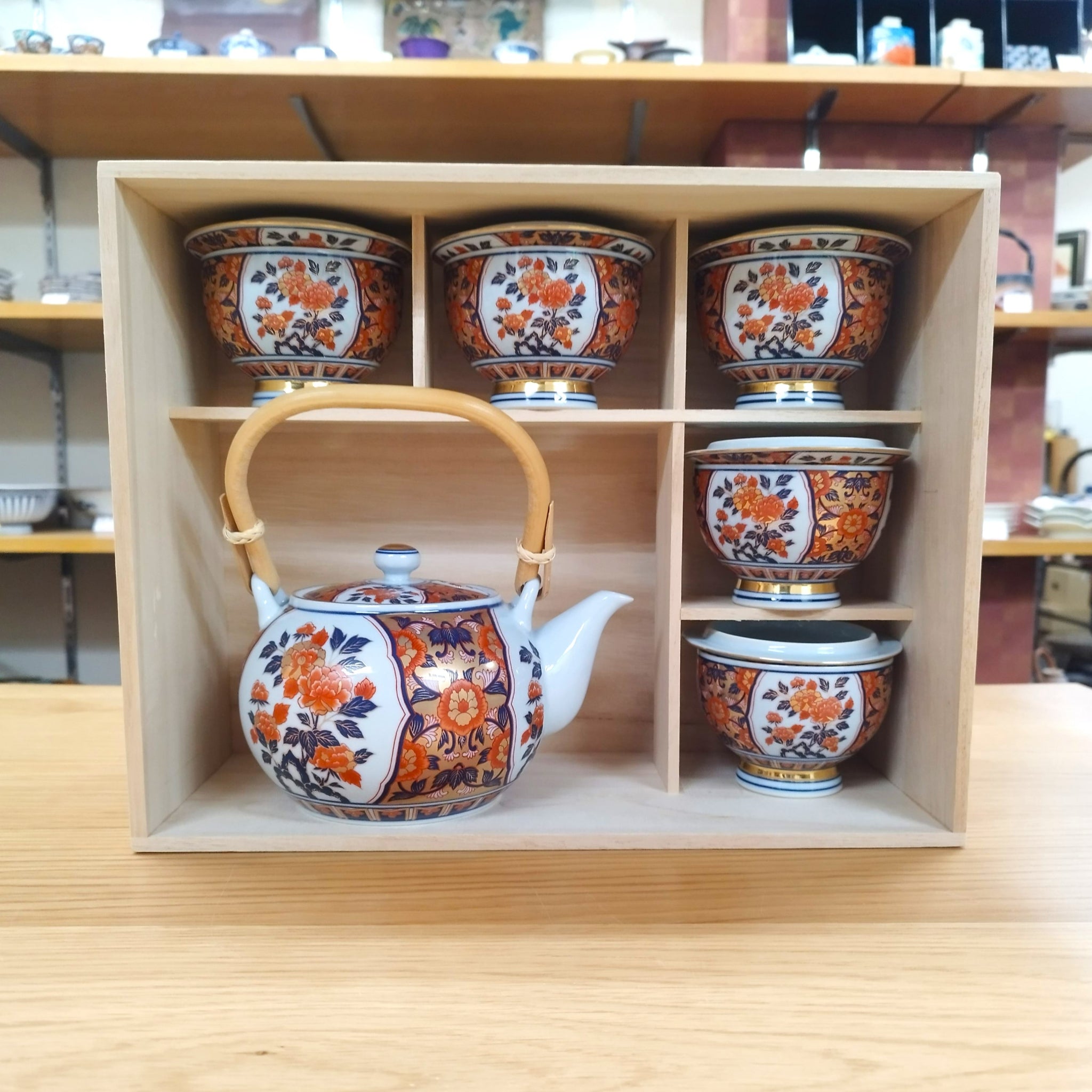 極上古伊万里 蓋付茶器揃え – 浅草やま𠮷