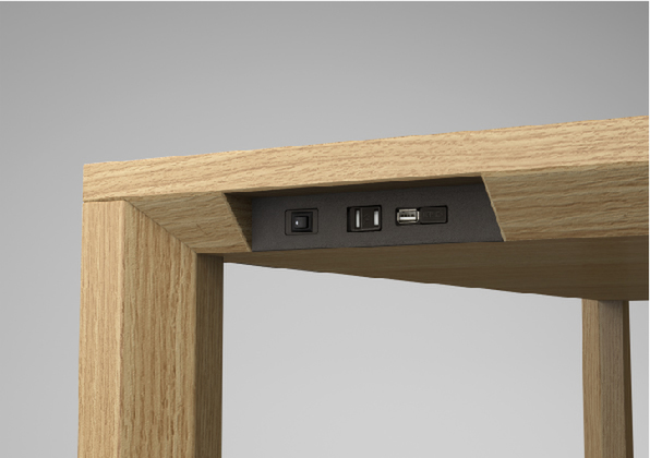 SOUND TABLE、天板から音楽が流れるスピーカー内蔵型テーブル - 週刊