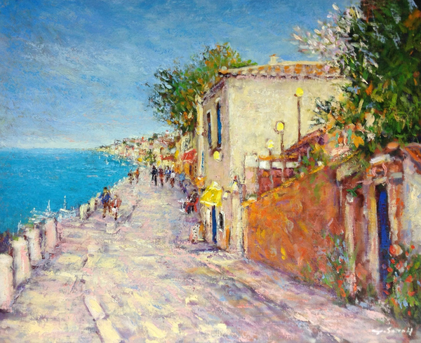 南欧を描いた絵画で旅行気分を味わおう！ 宮城県松島で「第25回 佐藤