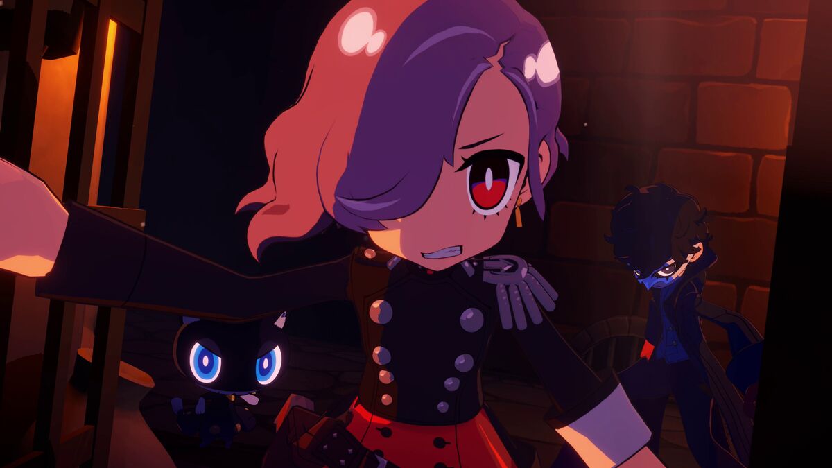 ペルソナ5 タクティカ』のDLCで明智とかすみが参戦決定！ - 週刊アスキー