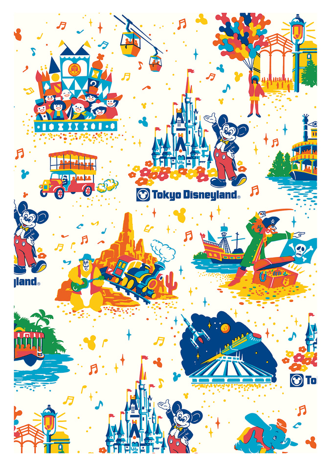 ミッキーたちがカラフルに描かれた「Make Your Favorite」第2弾