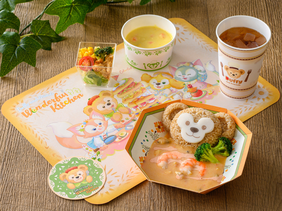 ディズニーシー「ダッフィー＆フレンズ・ワンダフルキッチン」開催決定