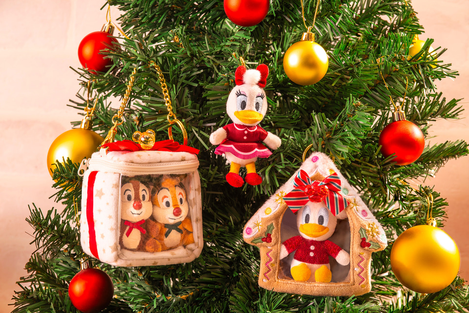 東京ディズニーシーでクリスマス限定オーナメント＆ぬいぐるみ発売