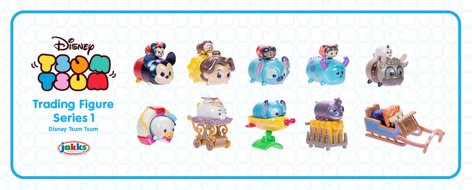 ディズニー/マーベル「ツムツム」のミニフィギュア！ もちろん重ねて