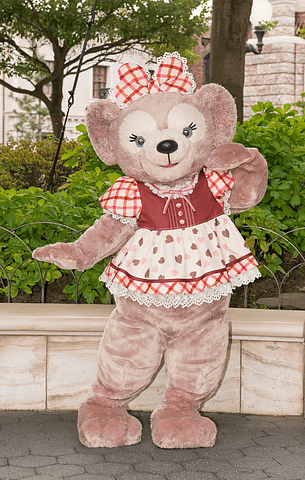 ダッフィーやシェリーメイとたくさんのハートが東京ディズニーシーを