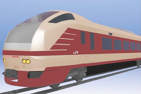 JR東日本、485系常磐線特急「ひたち」国鉄色イメージのE653系車両を