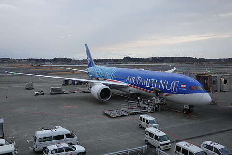 エア タヒチ ヌイの新機材787-9（タヒチアン・ドリームライナー）で