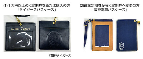 阪神電車、「タイガースICOCA」3月1日先行発売。1万円以上のIC定期券