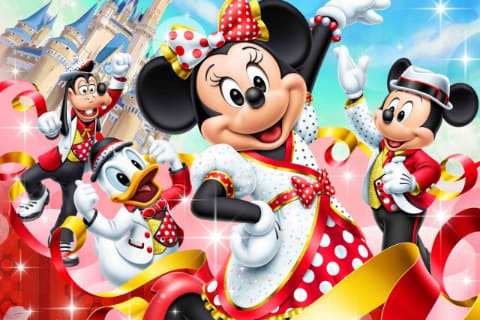 東京ディズニーランド、ミニーマウスのスペシャルグッズとメニュー2020