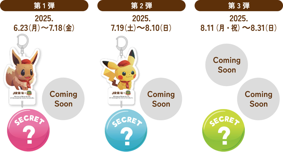 JR東海 推し旅×「ポケまぜ」5周年で名古屋銘菓とコラボ。東海道新幹線