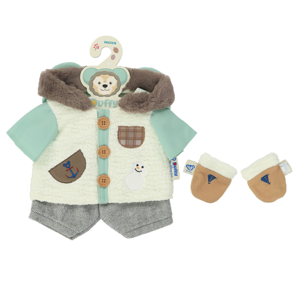 東京ディズニーシー、ダッフィーの“雪の日”モコモコのコスチュームなど