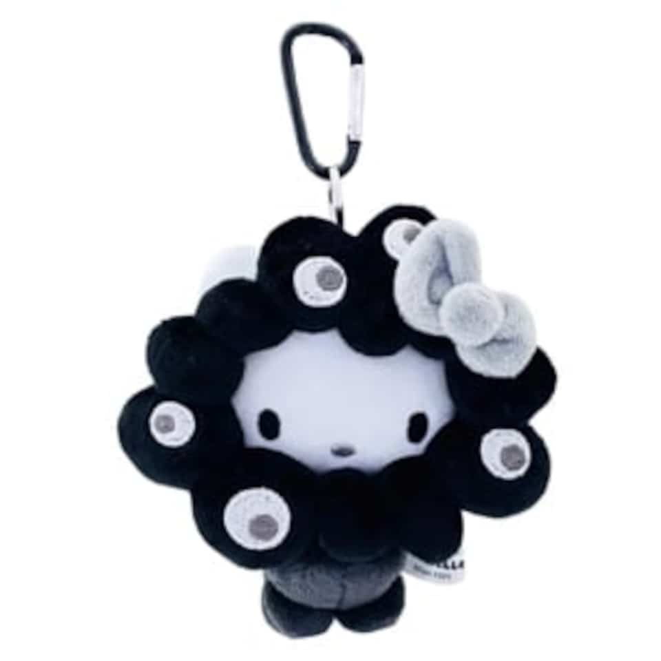 サンリオ×黒ミャクミャクぬいぐるみ、特設サイトで受注販売！ 全7
