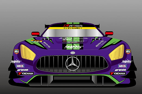 エヴァンゲリオンレーシング、111号車「エヴァRT初号機 Rn-s AMG GT