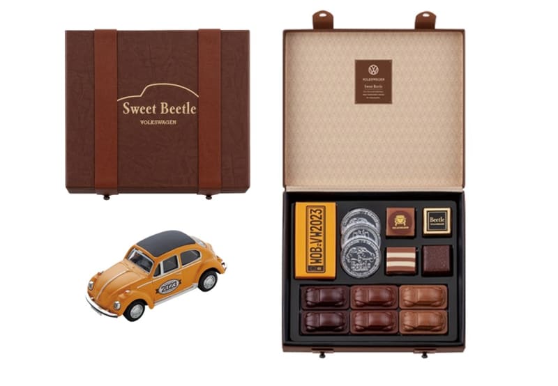 フォルクスワーゲンとモロゾフ、「ビートル」型バレンタイン