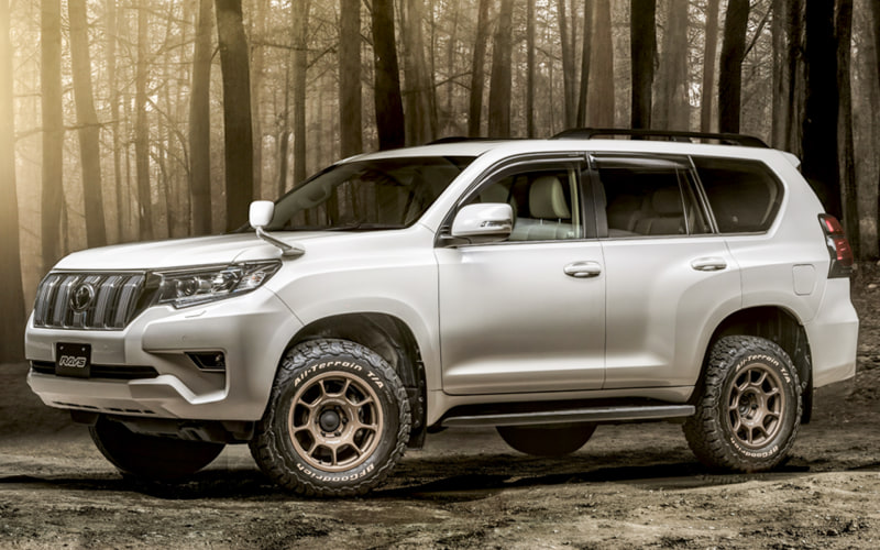 レイズ、4×4向け鍛造アルミホイール「ZE40X」に新色「ブロンズ