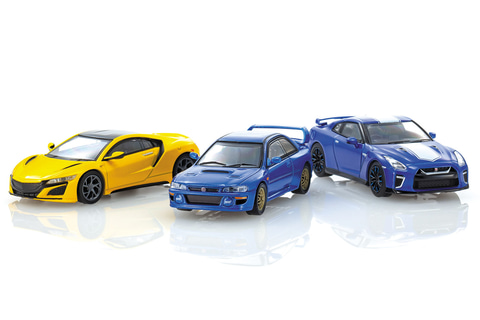 京商、「KYOSHO MINI CAR & BOOK」第3弾はインプレッサ 22B-STi