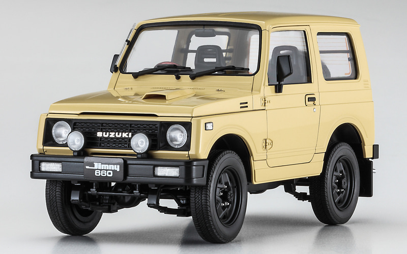 ハセガワ、1/24スケールプラモデル「スズキ ジムニー（JA11-1型） w