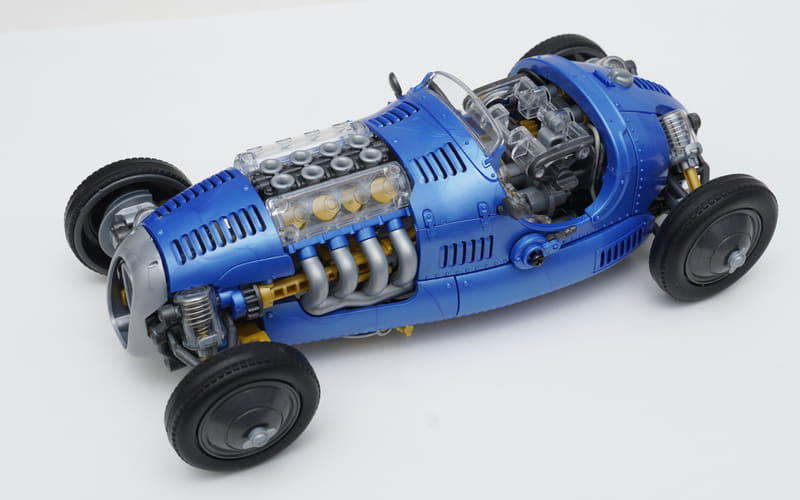 クルマのメカニズムを学べる「エレキット レトロフォーミュラ」を作っ