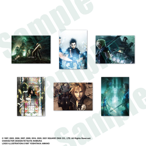 FFVII」誕生25周年記念のトレカコレクションと可動フィギュアが発売