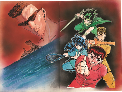 水見式のグラスと念能力で展示エリアを彩る！ 「冨樫義博展 -PUZZLE