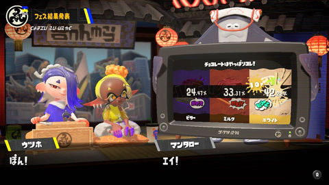 スプラ3」、第4回フェスは「ホワイト」の圧勝！ ゲーム内にて最終結果