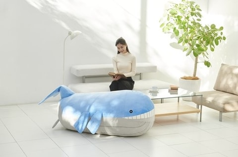 ポケモン」より、ホエルオーの巨大ぬいぐるみが登場！ 1/10スケール